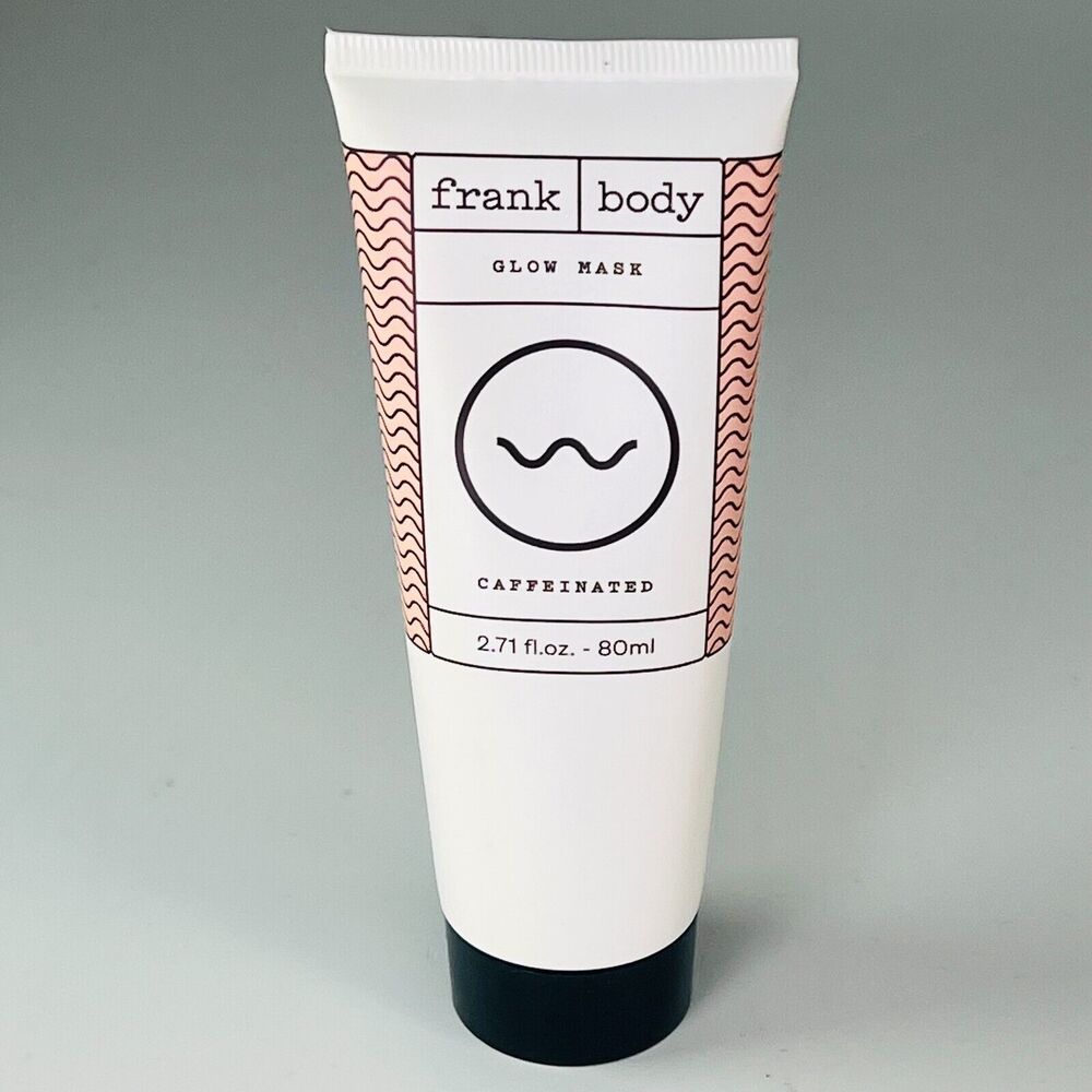 Frank Body Glow Mask Caffeinated Hydrating Soothes Puffiness 2.71 fl oz 80ml New